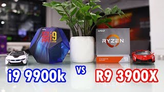 Test render i9 9900k vs Ryzen 9 3900x