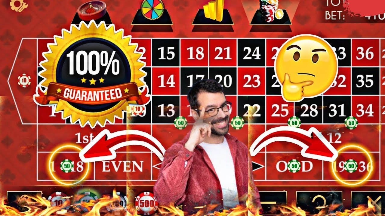 Amazing Roulette Winning Strategy to win 100 Roulette Game YouTube