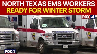 North Texas medical workers prep for busy winter storm weekend