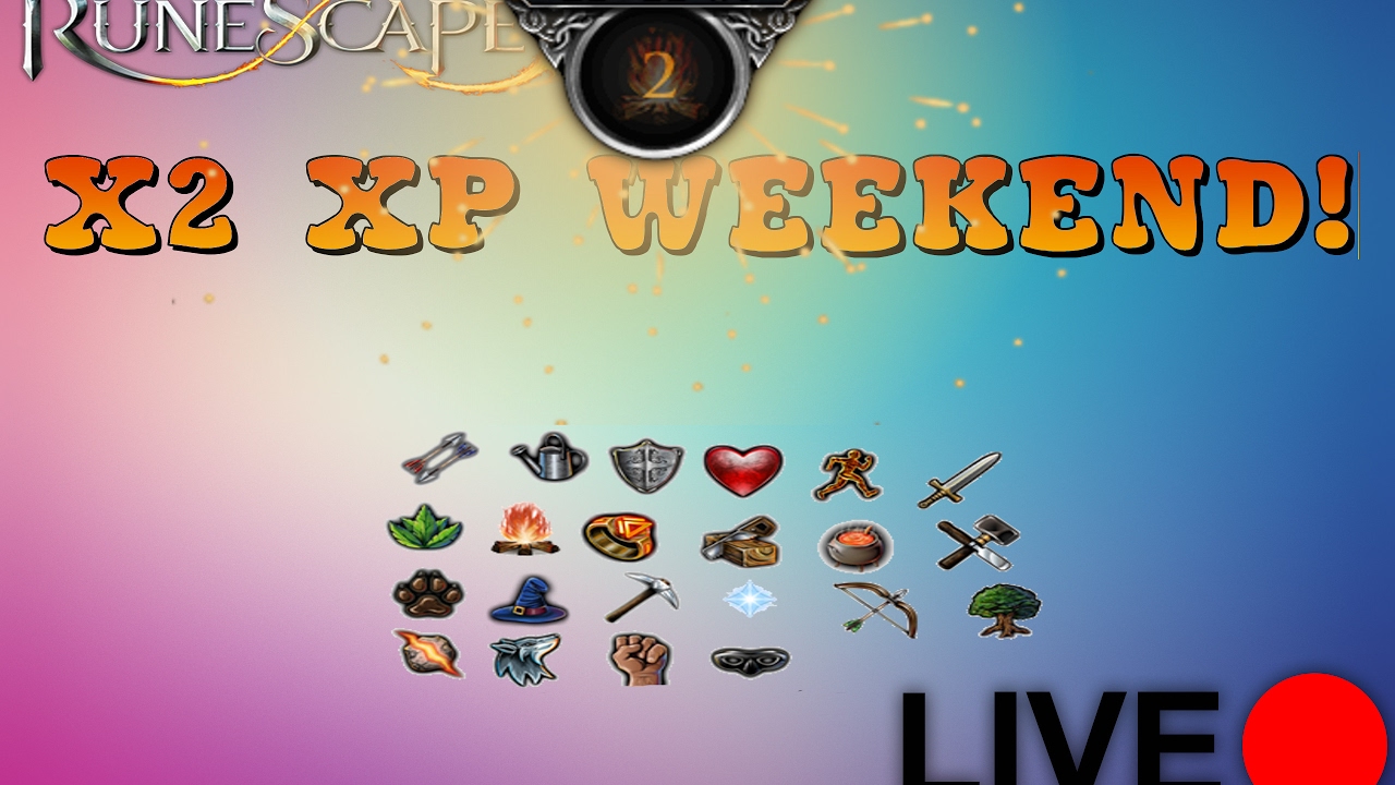 double xp weekend ( runescape livestream) 1080p 30fps YouTube