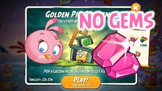 Angry Birds 2 Golden Pig Challenge 5 Rooms (Stella)