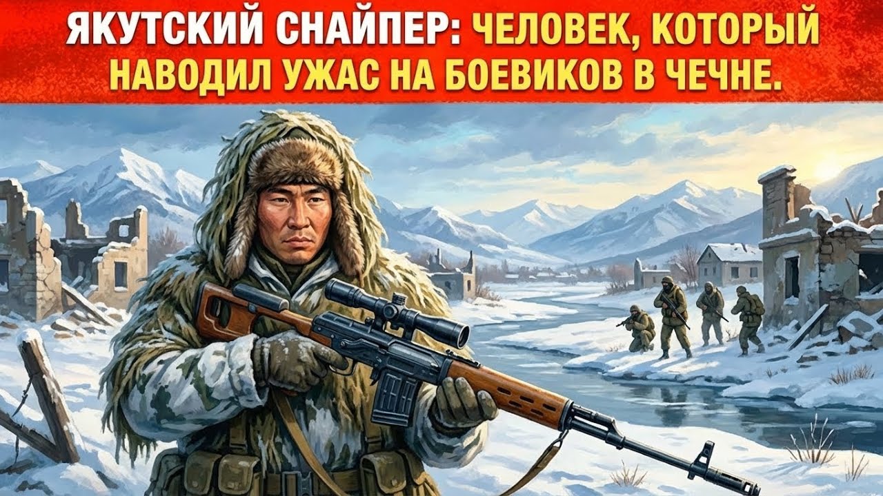 СНАЙПЕР «ЯКУТ»: ЧЕЛОВЕК, КОТОРЫЙ НАВОДИЛ УЖАС НА БОЕВИКОВ В ЧЕЧНЕ