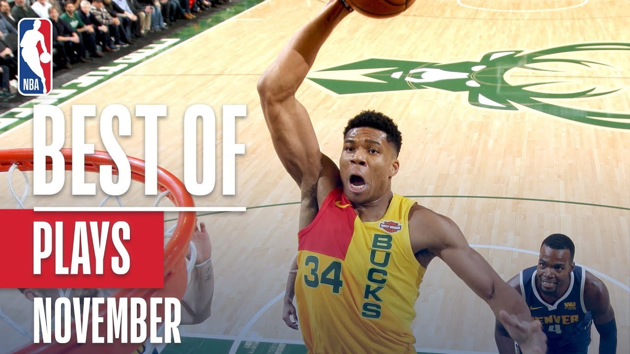 NBA's Best Plays | November 2018-19 NBA Season - YouTube