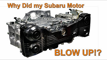 Tuning Tech. Why did your Subaru motor blow up? Might not be what you think!