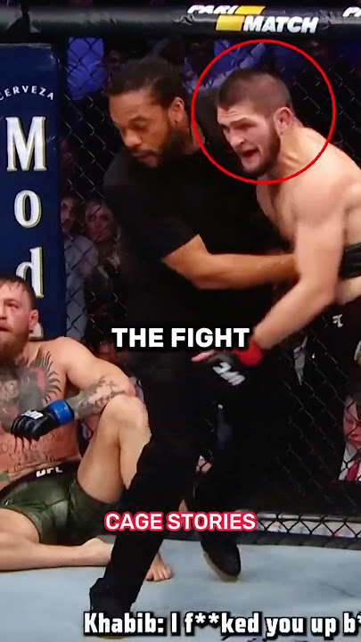 Khabib vs. McGregor fight audio LEAKED!