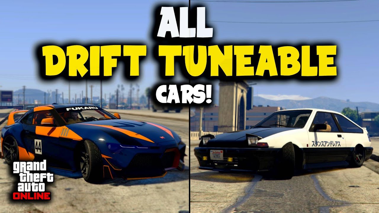 GTA Online Chop Shop Drift Cars: All 8 vehicles eligible for Drift