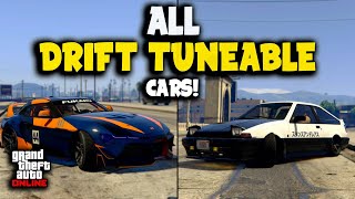 All Drift Tunable Cars Guide! | GTA Online Resimi