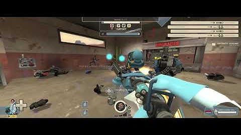 #tf2 #mvm #reversemvm - Spawn-camping The Red Bots