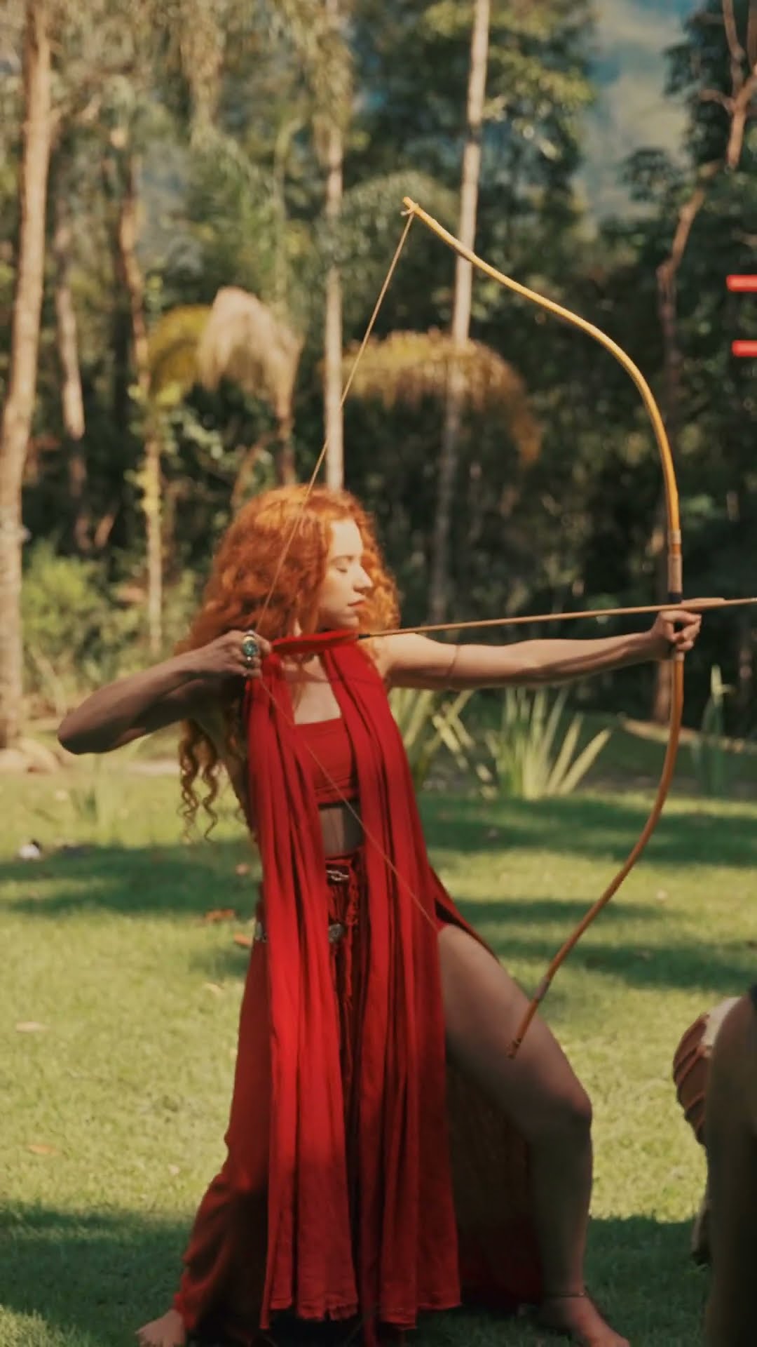 My first archery class ? shooting an arrow with my eyes closed