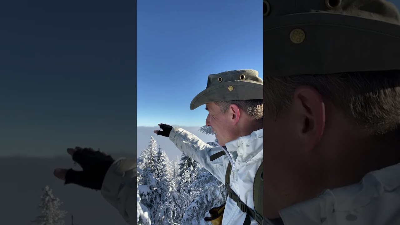 knapp über den Wolken