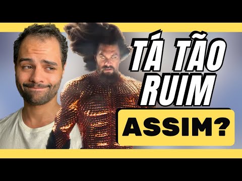 QUE MERD* REAGINDO AO TRAILER DE AQUAMAN 2