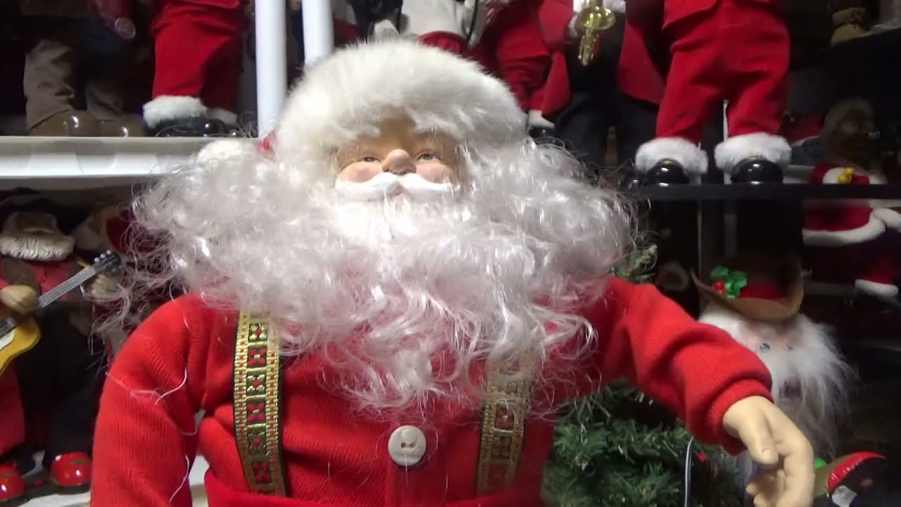 Jingle Bell Rock Dancing Santa Claus YouTube