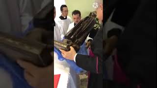 Mother Mary's Statue Cries Honey, Olive Oil & Salt | Miraculous Statue of Mother Mary