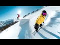 GoPro MAX: Canada backcountry snowboarding POWDER!