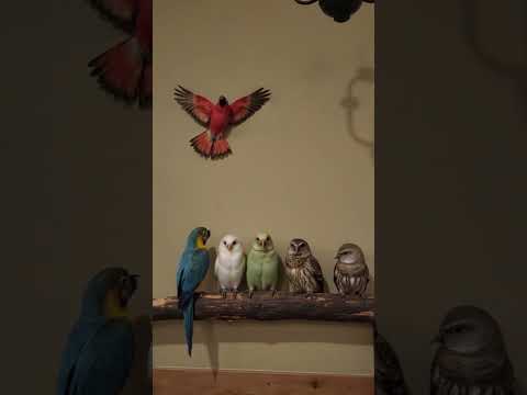 Parrots Hummingbirds And Owls Dog Cat Cow Monkey 