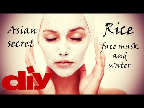 Diy rice face mask