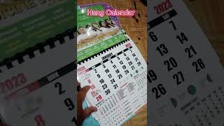 Hanging Calendar #shorts