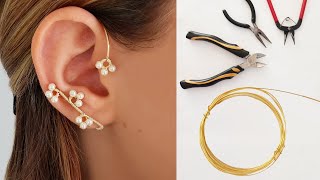 Tutorial - Beaded Ear Cuffs - DIY Make Your Own