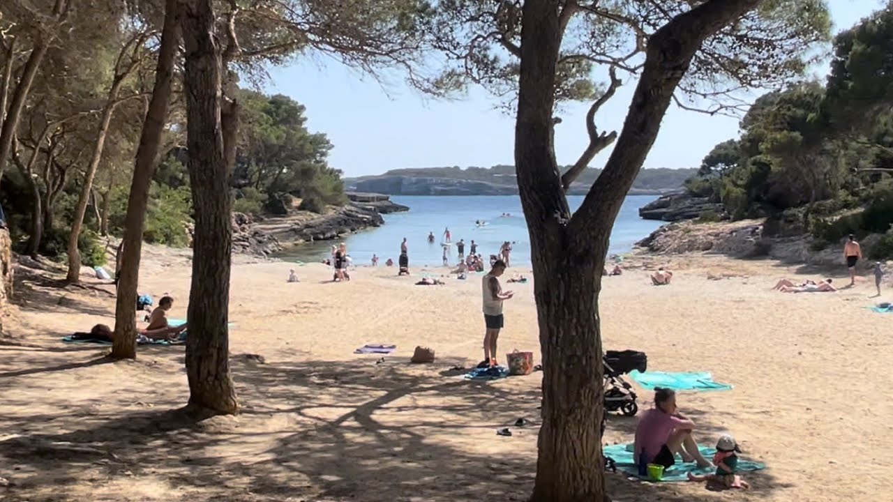Traumstrand Barca Trencada ❤️🏖 Cala de Sa Torre 🌴❤️ Mallorca Beachwalk ☀️ Sonne bei Portopetro 😎