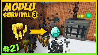 ENDER IO POWERED SPAWNER , ELEKTRONİK MOB FARMI   Modlu Survival S3 _ #21