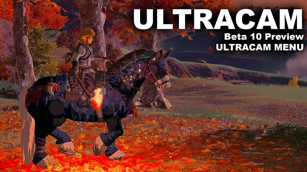 Breath Of The Wild Mod Menu  - UltraCam Beta 10
