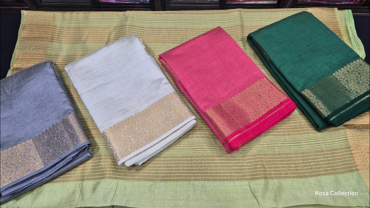 Affordable Art Silk Saree 💖 Zari Border वाली Stylish & Classy Saree