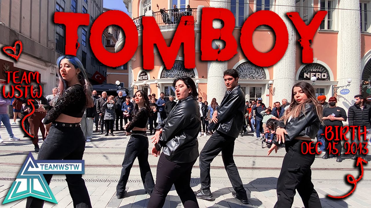 [KPOP IN PUBLIC TURKEY] (G)I-DLE((여자)아이들) - TOMBOY DANCE COVER [TEAMWSTW]