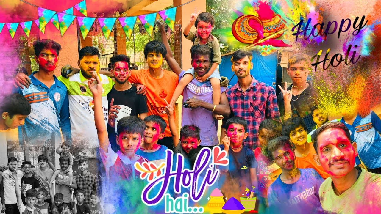बुरा ना मानो होली है...🤩|holi special comedy vlog 😂🤣