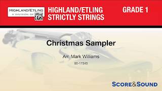 Christmas Sampler, arr. Mark Williams – Score & Sound