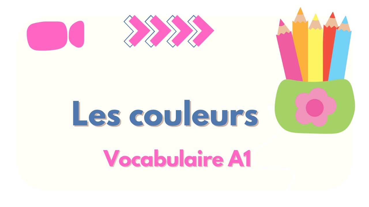 Learn French Colors 🇫🇷 | Essential A1 Vocabulary for Beginners - YouTube