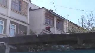 UZBEK BALKONDA QOLDI, SEXGA BORIB ERI KEB QOLDI VA BALKONGA CHIQDI