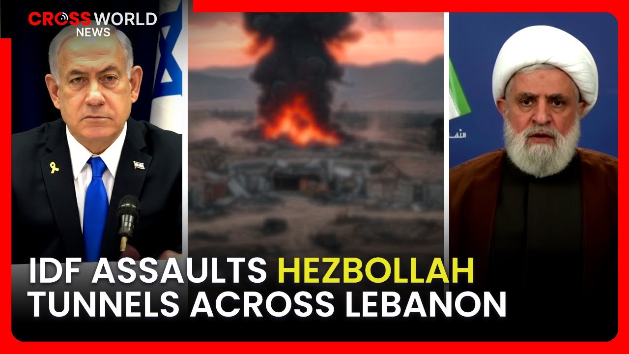 Армия обороны Израиля уничтожила туннели «Хезболлы»: Ливан столкнулся с новым наступлением Израиля.