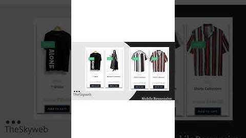 eCommerce mobile responsive website