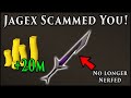 Jagex scammed players by cancelling voidwaker nerf in oldschool runescape