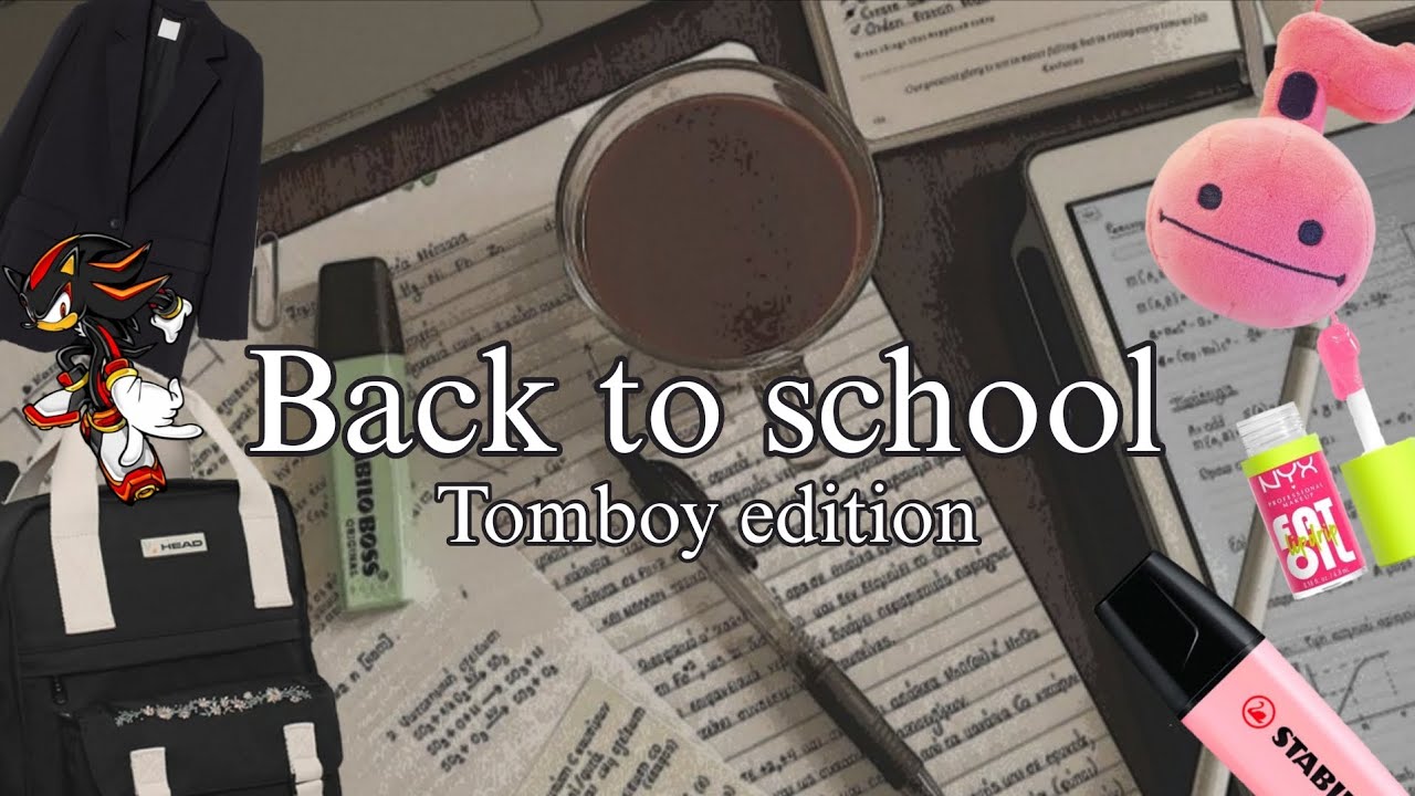 Back to school 2026: Tomboy edition (school supplies, tips, skincare, outfits, etc) | InklingFran