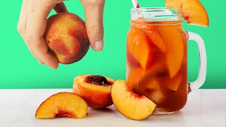 Faire son propre Ice Tea pêche