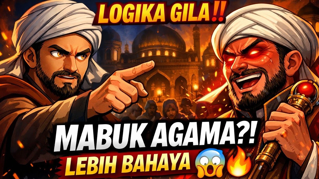 LOGIKA GILA‼️ Abu Nawas Bongkar Ulama Mabuk Agama, Lebih Bahaya dari Mabuk Arak 😱🔥