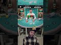 Great hands  but still push #fyp #shorts #blackjack