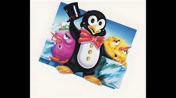 Pengo - Atari XL/XE (Gameplay)