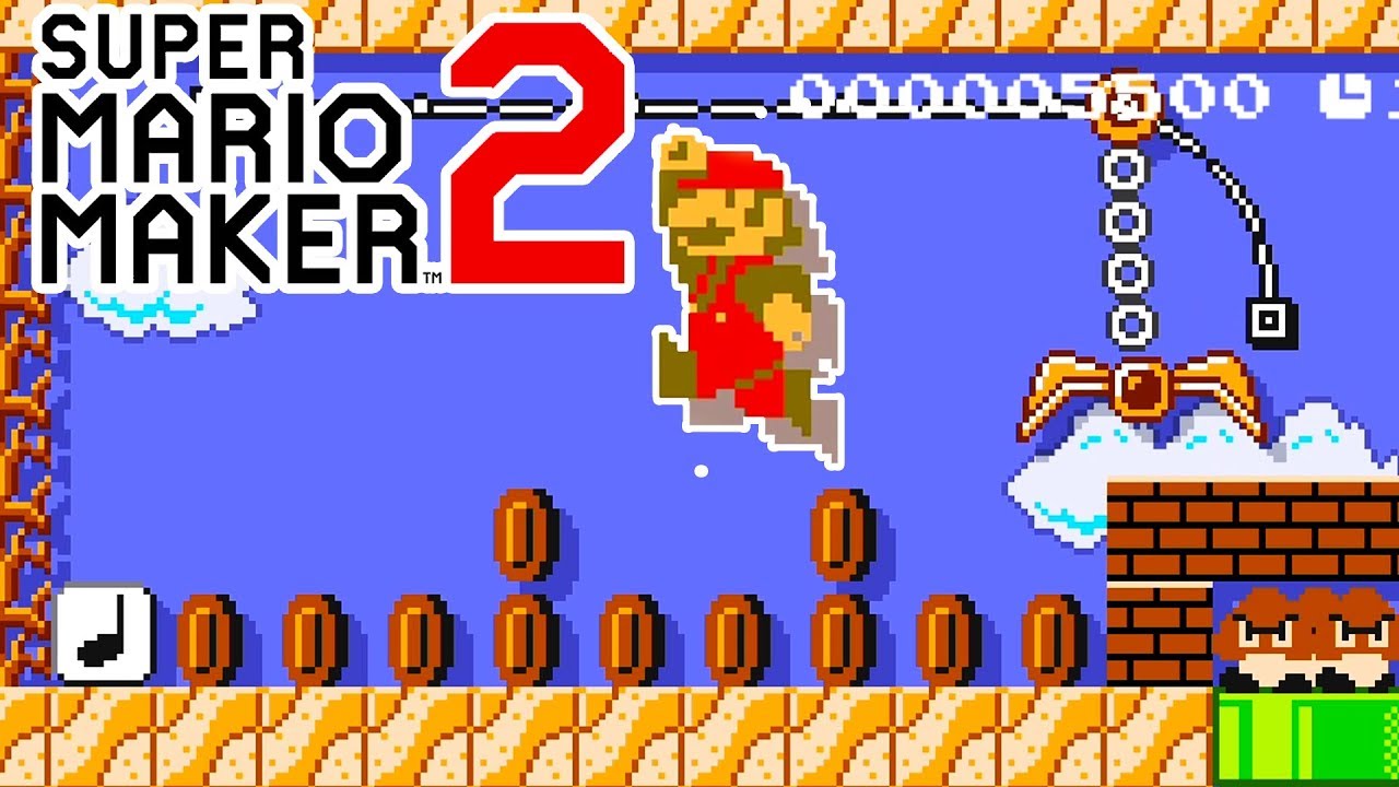 Claw Machine Level (Mario Maker 2 Nintendo Switch Part 3) - YouTube