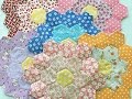 Learn how to make hexies with English Paper Piecing