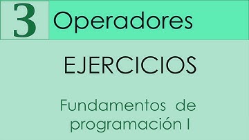 Curso de Fundamentos de Programación: Ejercicios de Operadores en Java