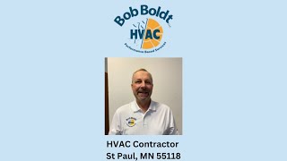 HVAC Contractor St Paul, MN 55118 - Bob Boldt HVAC