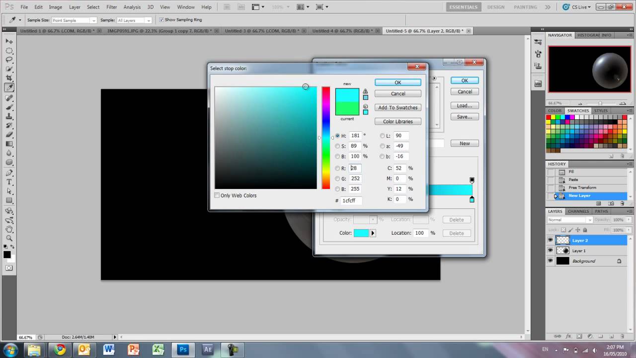 Photoshop Tutorial - Mystical Orb Effect