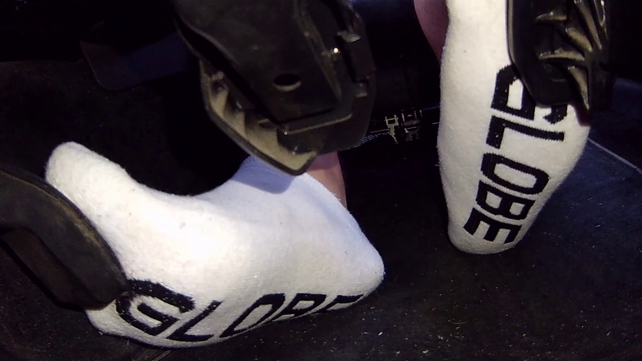Steep Uphill Driving Socks UNDER PEDAL YouTube