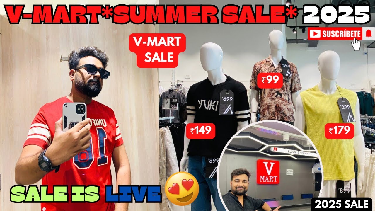V MART SALE 2025 | UNDER 200😱| AMAZING SALE AND OFFERS 
