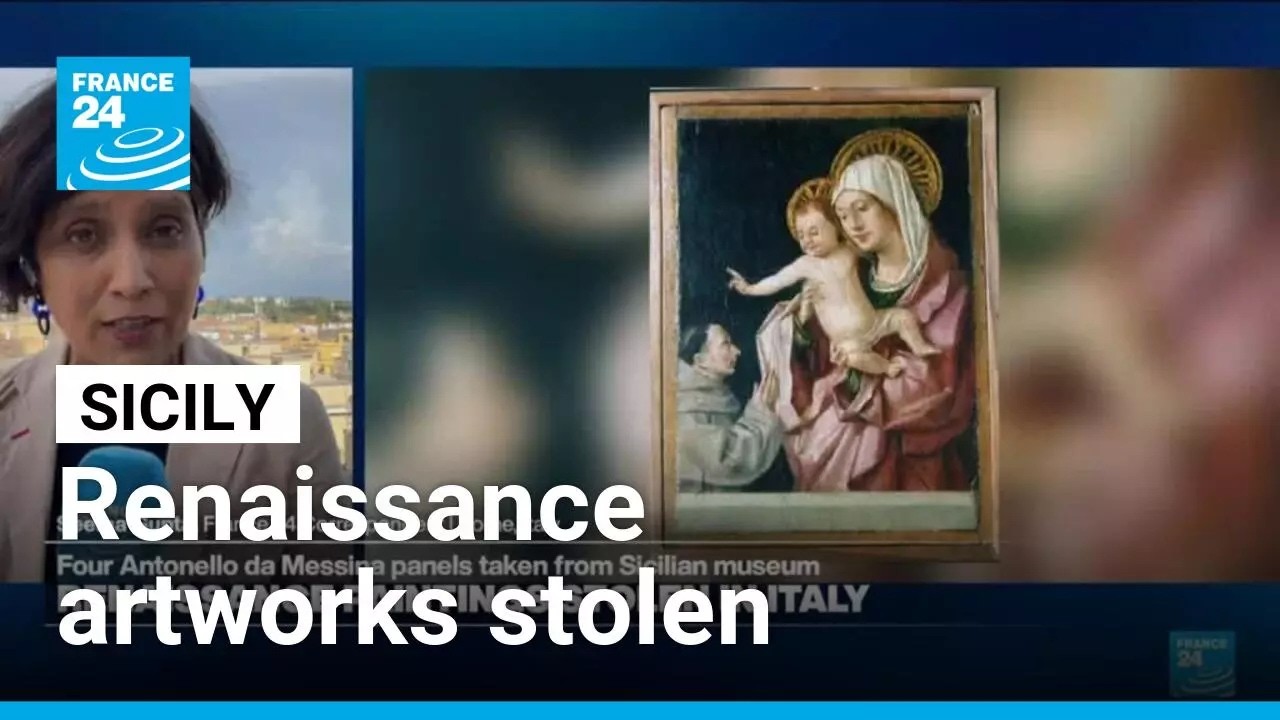 Italy: Four Renaissance artworks stolen from Messina museum in Sicily • FRANCE 24 English