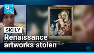 Italy Four Renaissance artworks stolen from Messina museum in Sicily FRANCE 24 English