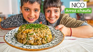 Tiene 7 años y cocina Arroz Chaufa - Cocinen Ustedes #6 by Paulina Cocina 45,429 views 6 months ago 13 minutes