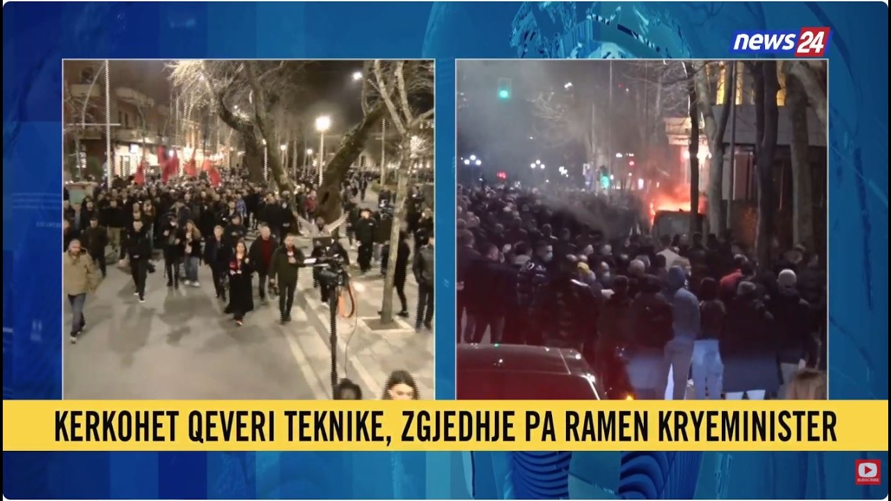 Protestuesit nisen drejt rruges se Elbasanit! A do protestohet perpara godines se Parlamentit?